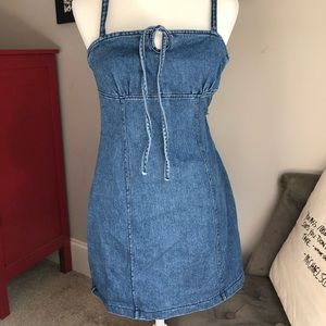 Pacsun size XS denim dress worn once